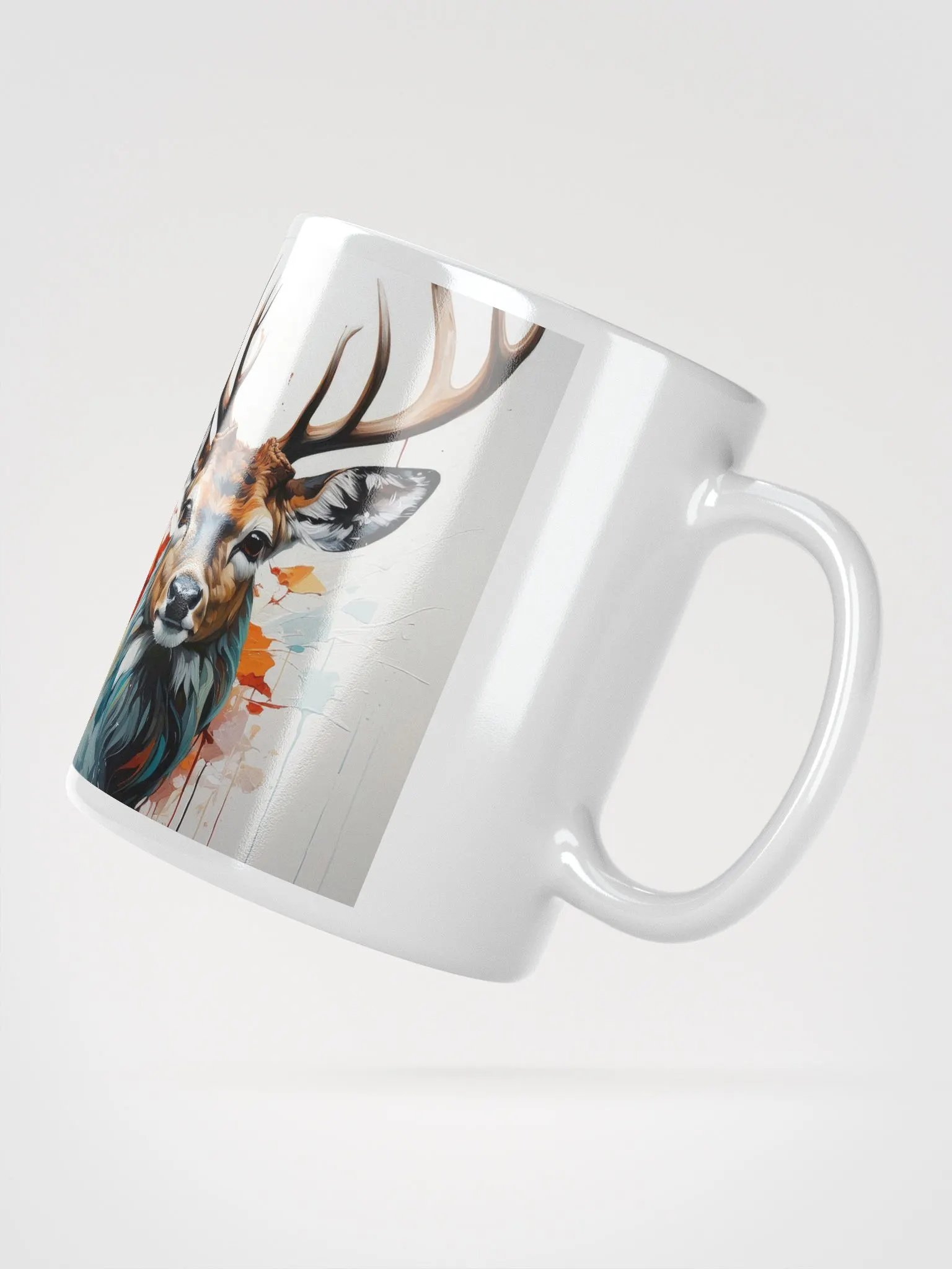 Silent Stride Buck Deer Mug product image (4)