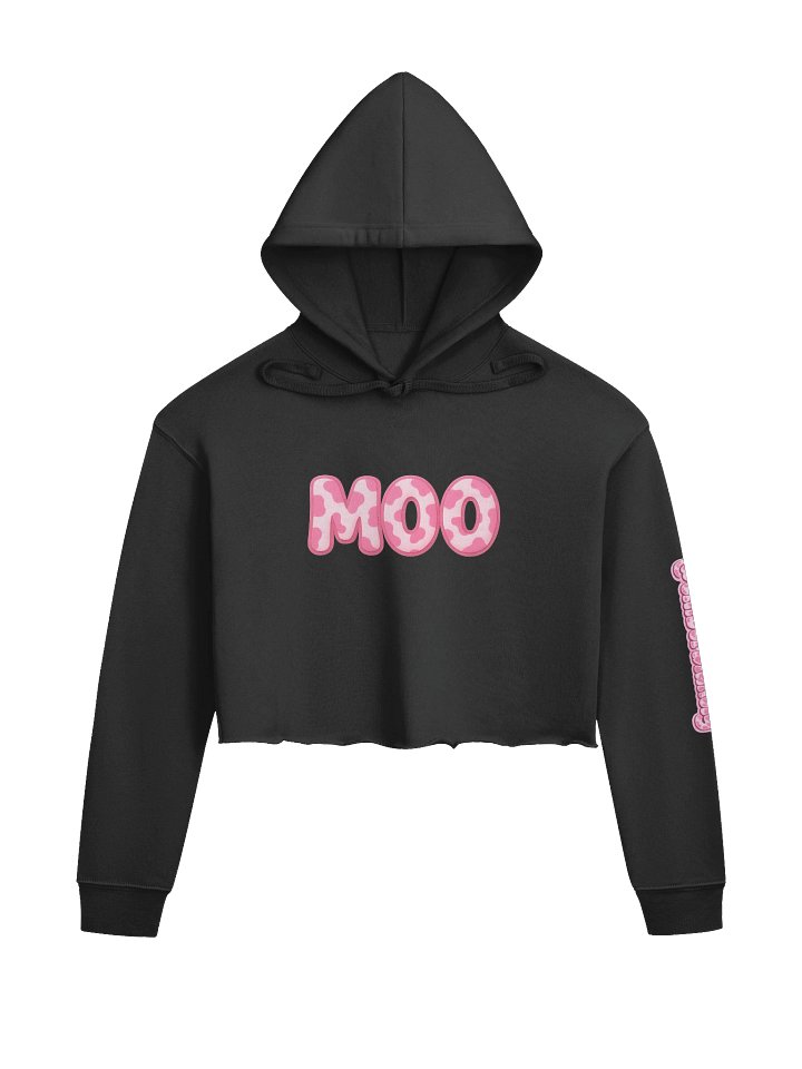 Moo Crew Crop Hoodie product image (1)