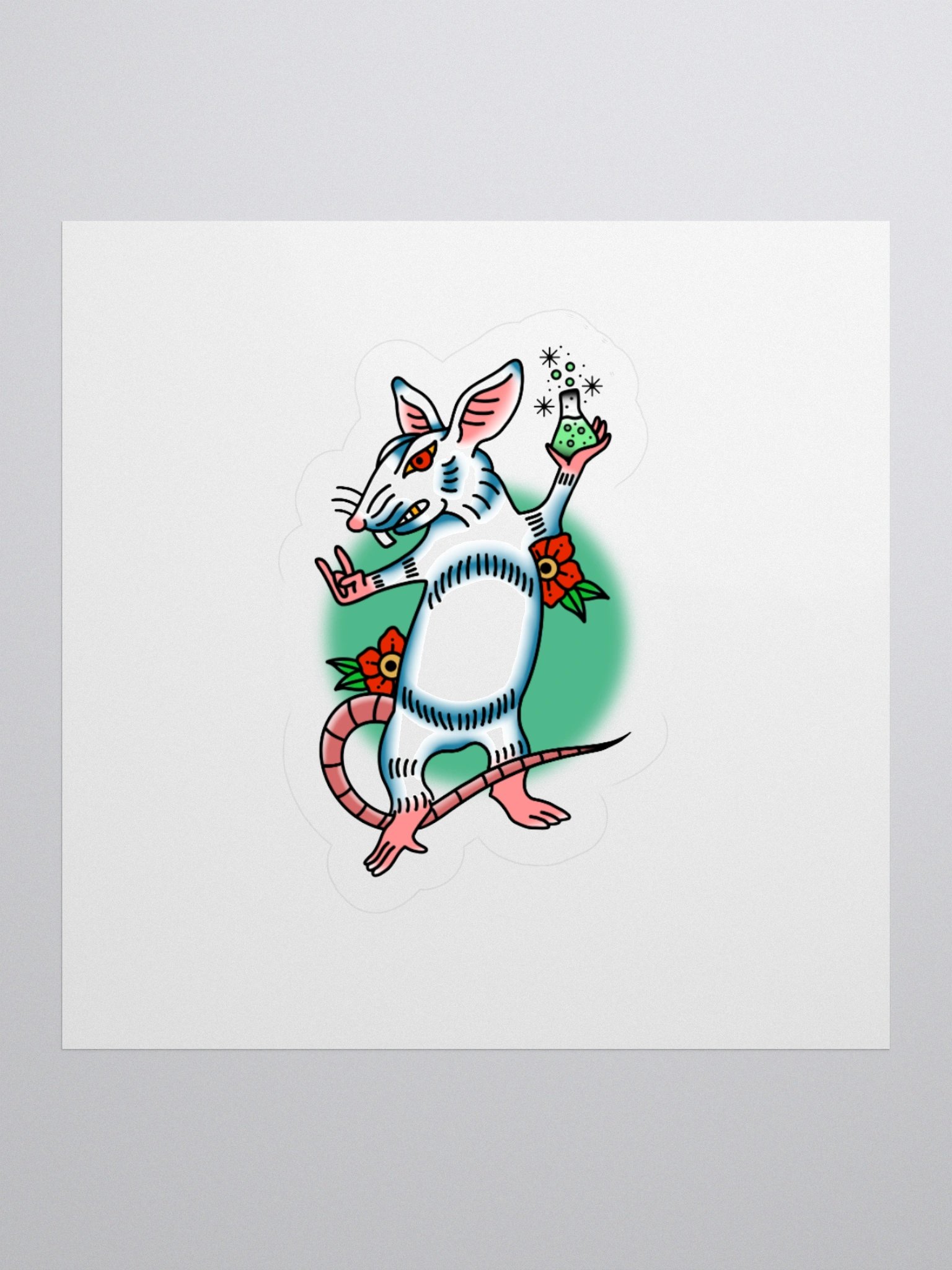 Lab Rat Sticker product image (1)