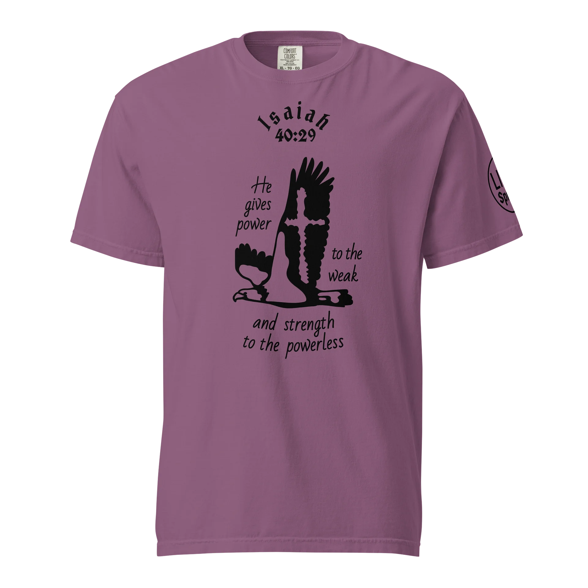 Faith tshirt bible Isaiah product image (1)