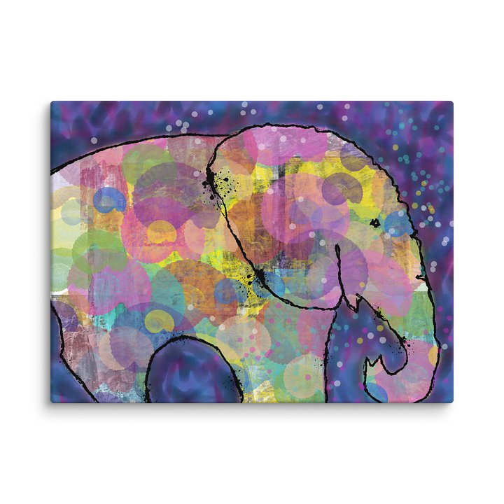 Colorful Elephant Canvas product image (3)