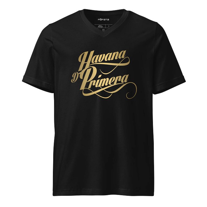 Havana D'Primera - Men's Short Sleeve V-Neck Jersey T-Shirt product image (1)