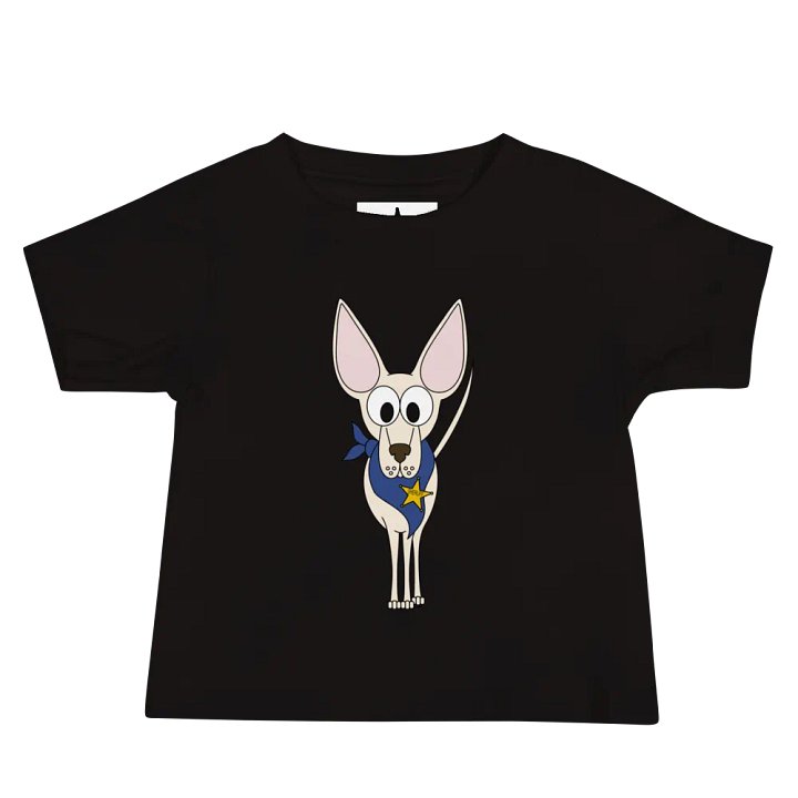 Sheriff Tripod Pup Baby Tee product image (2)