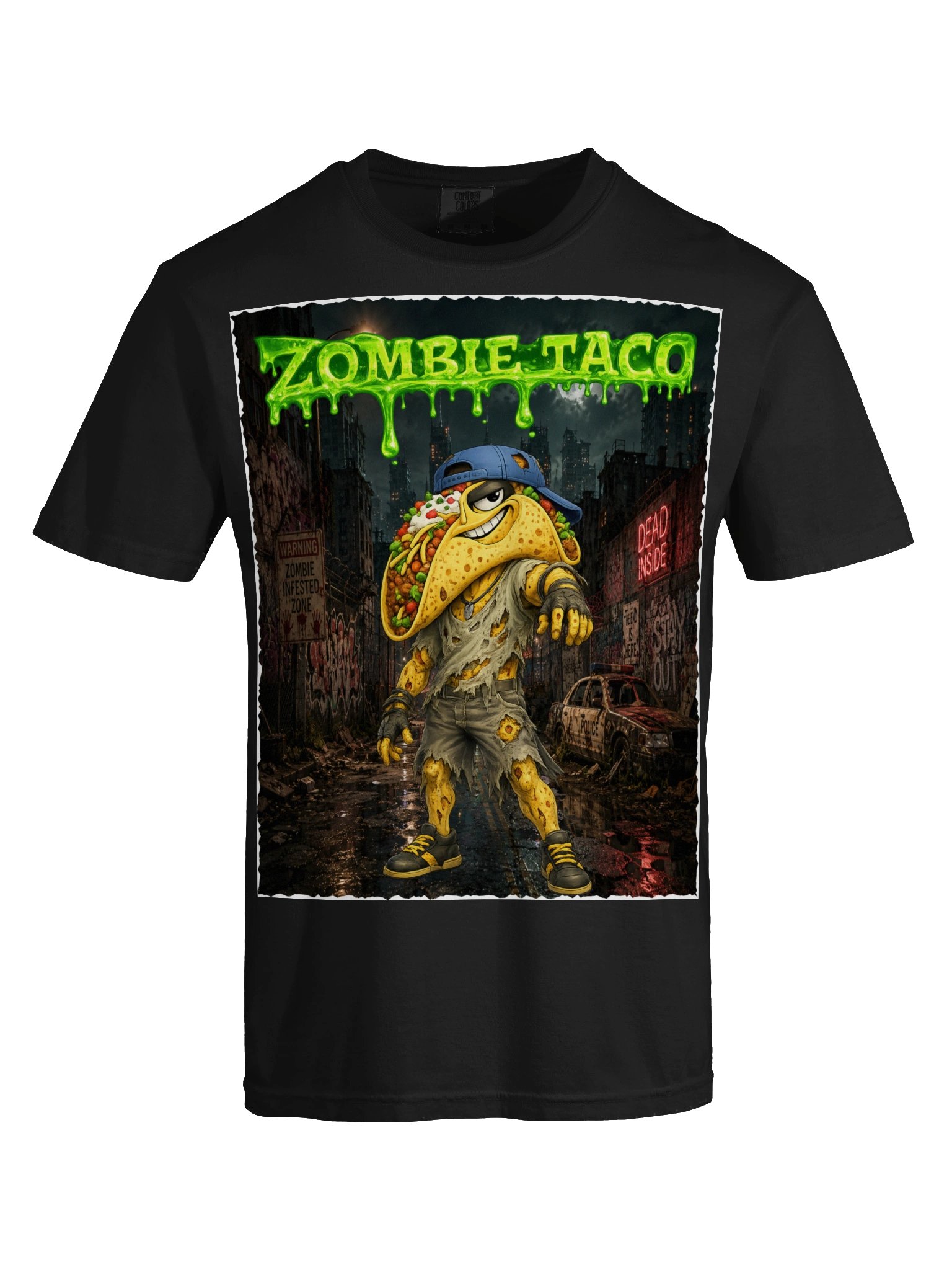Zombie Taco Night T-Shirt - The Taco family product image (55)