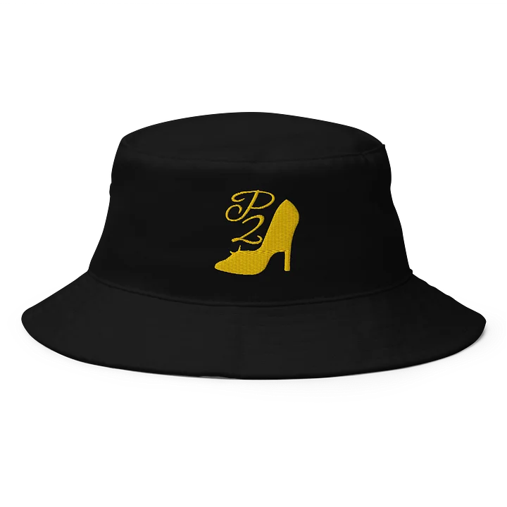 Poised Princess Big Accessories Bucket Hat — Golden Heel Motif product image (1)