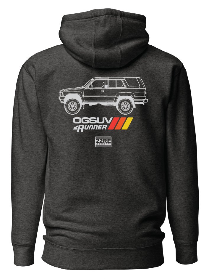 Side View Unisex Standard Hoodie - Dark Heather product image (1)