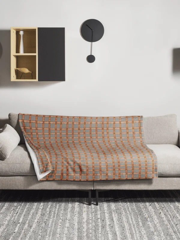 CINNAMON & GREY COTTAGE GINHAM CHECK product image (2)