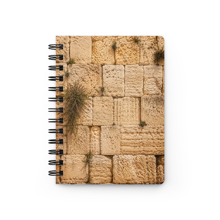 "Western Wall" Spiral Bound Journal product image (1)