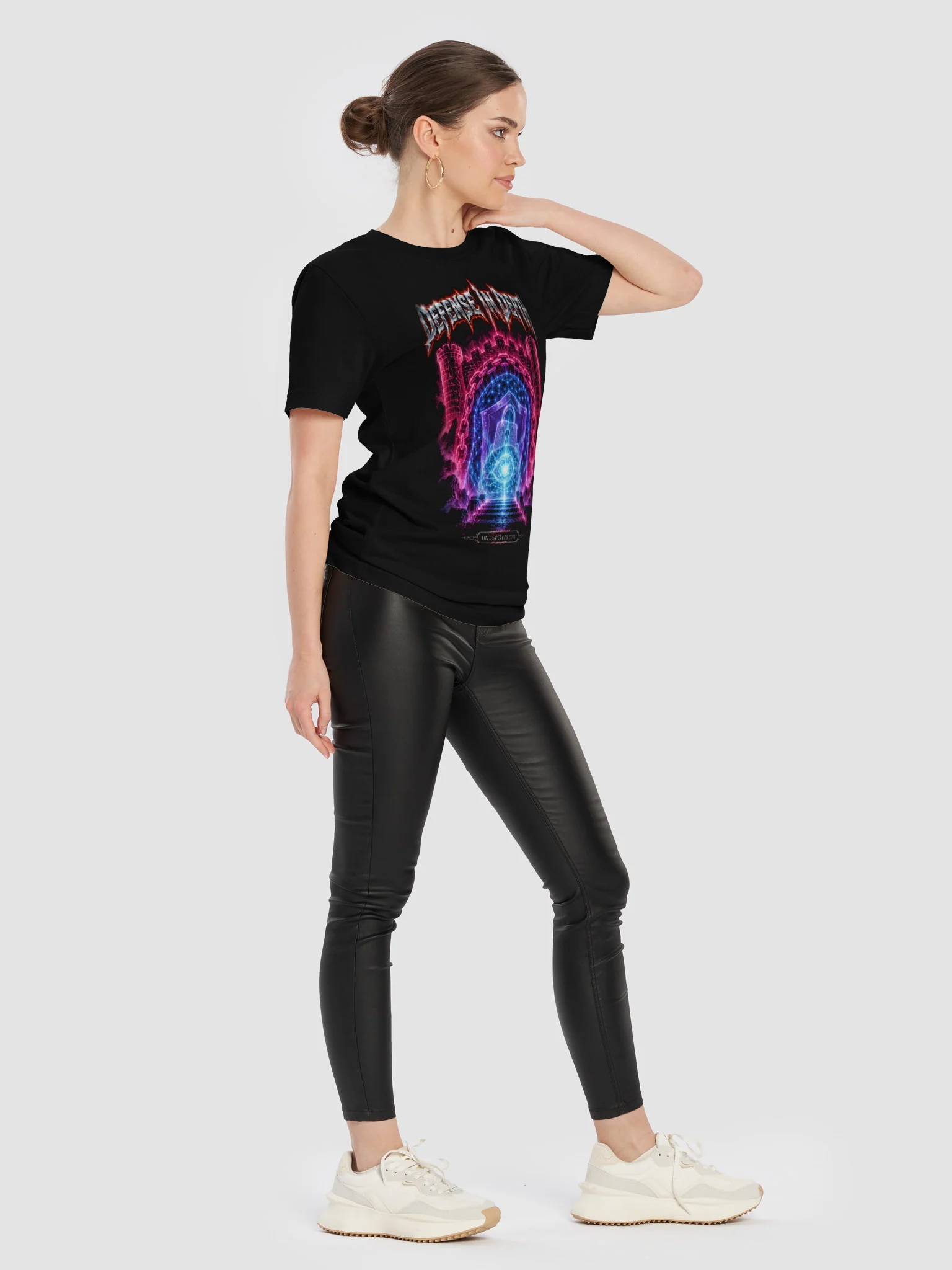 Defense in Depth Metal Tee product image (4)