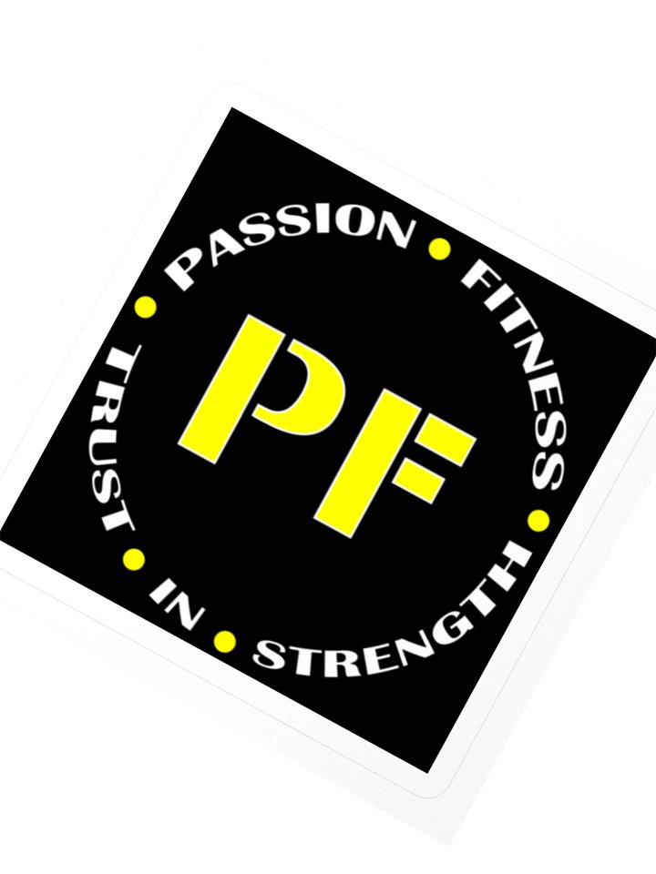 Passion Fitness Kiss Cut Sticker product image (2)