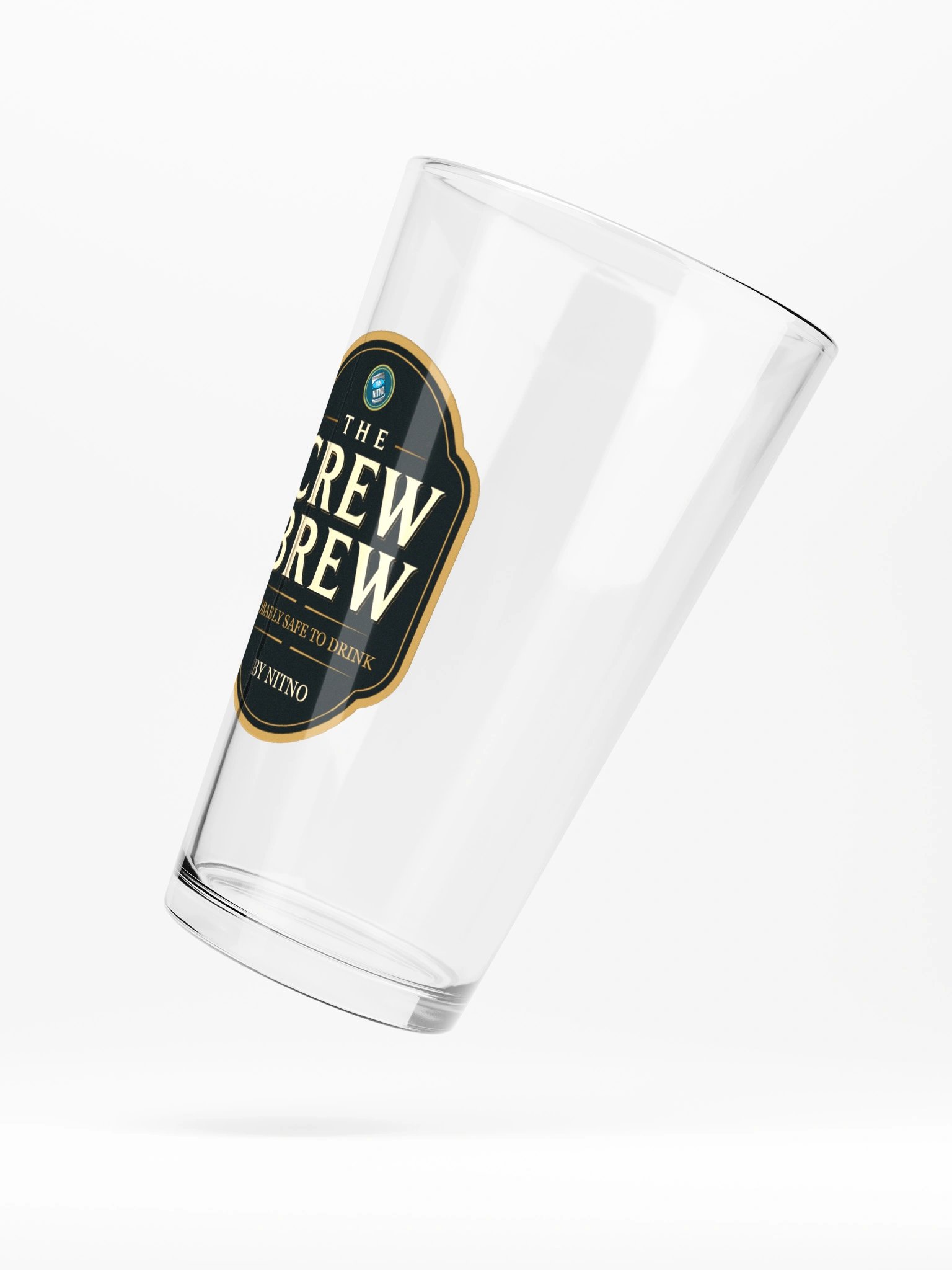 The Crew Brew Pint Glass product image (5)