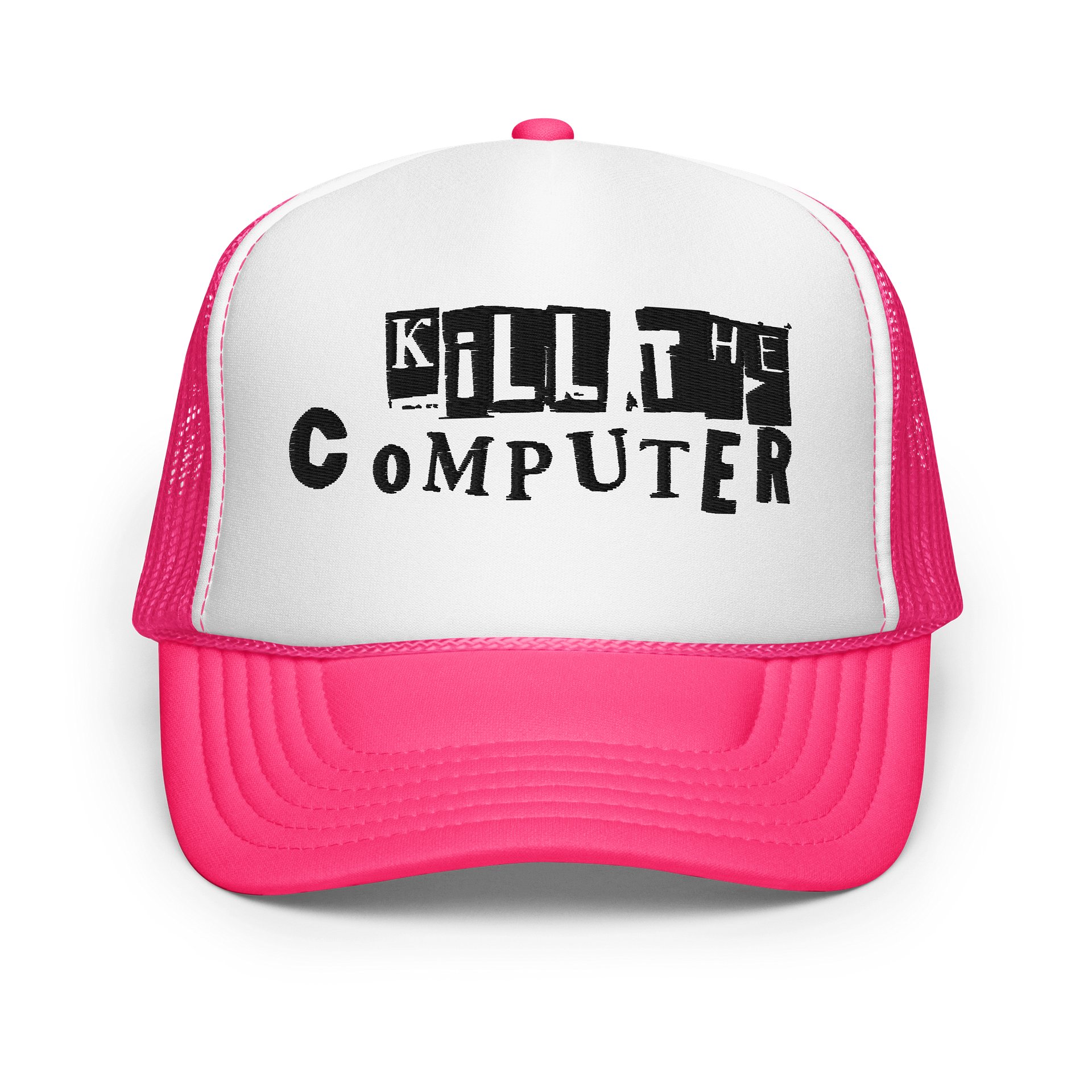 Trucker Hat Black Font product image (19)
