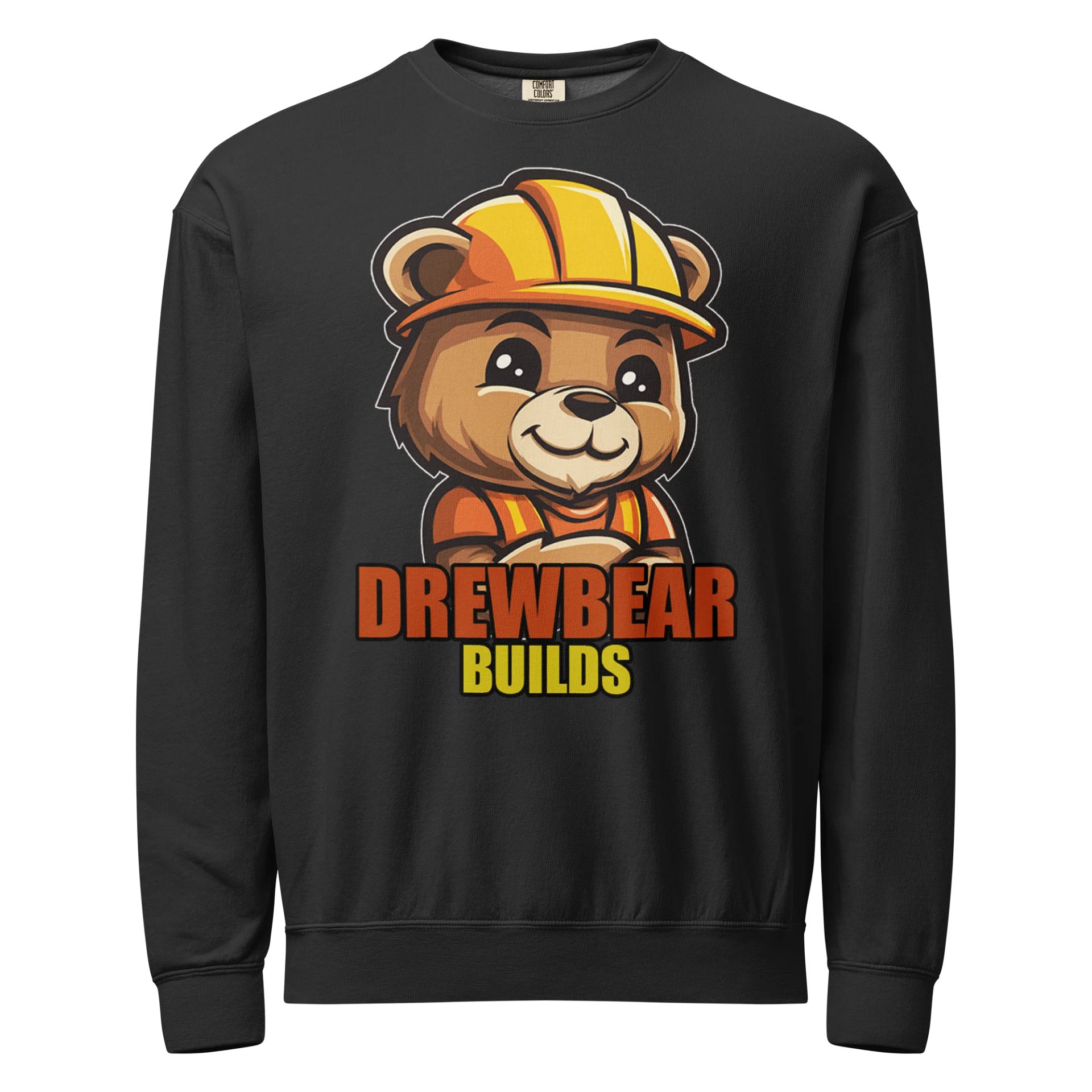 DrewBearBuilds Fleece Crewneck Sweatshirt product image (1)