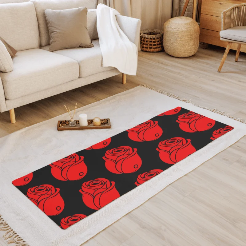 Rose Yoga Mat product image (1)