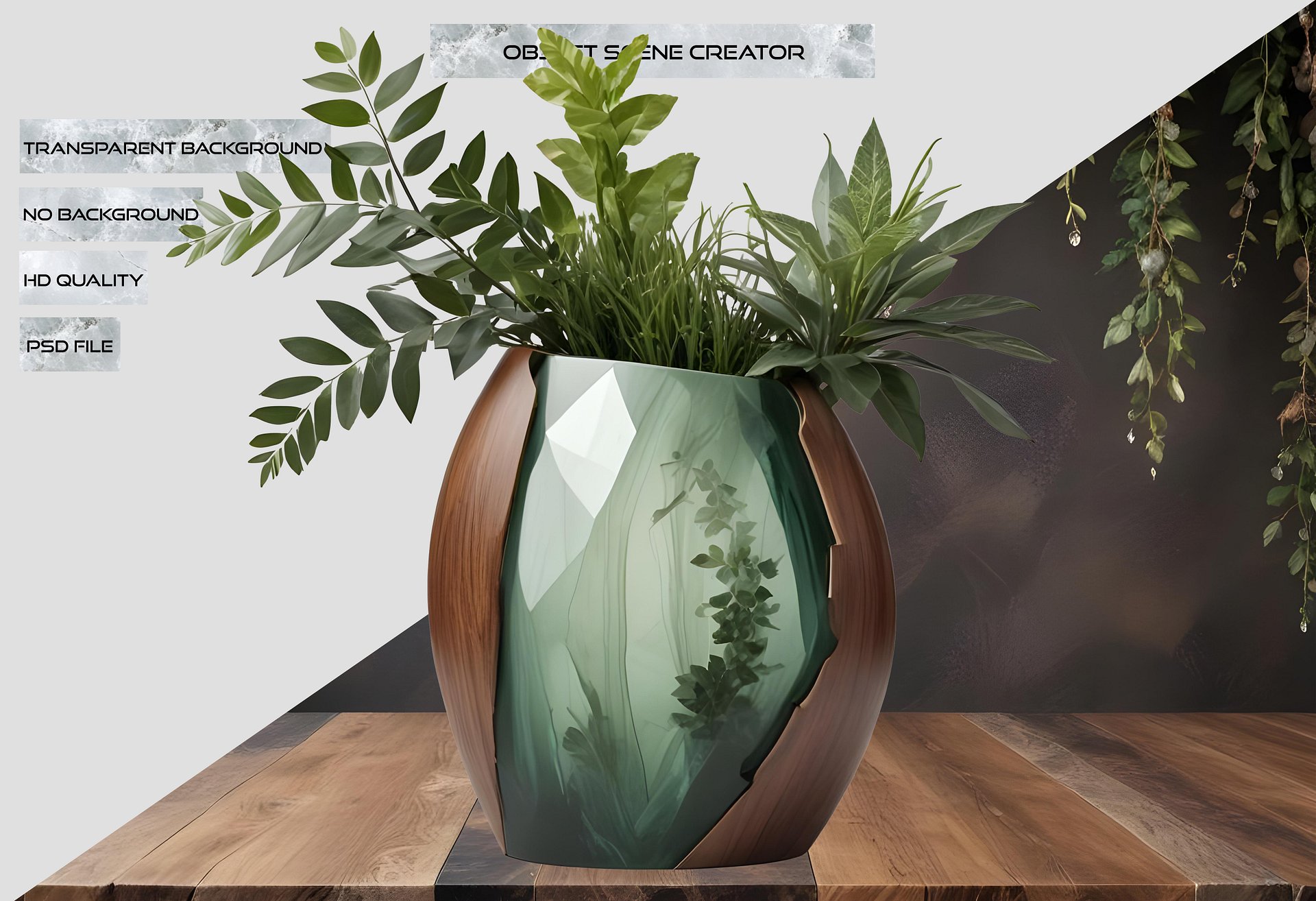 Luxe Botanique – Art Deco PNG product image (2)