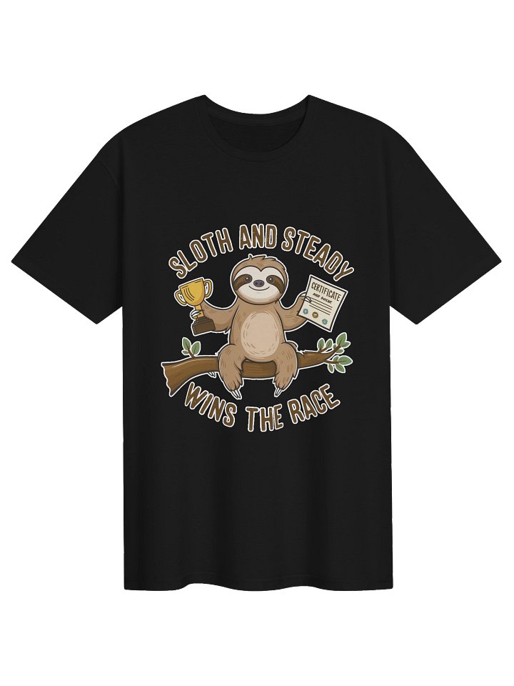 Sloth Lover - Embrace the Pace - The Sloth's Guide to Success T-Shirt product image (1)