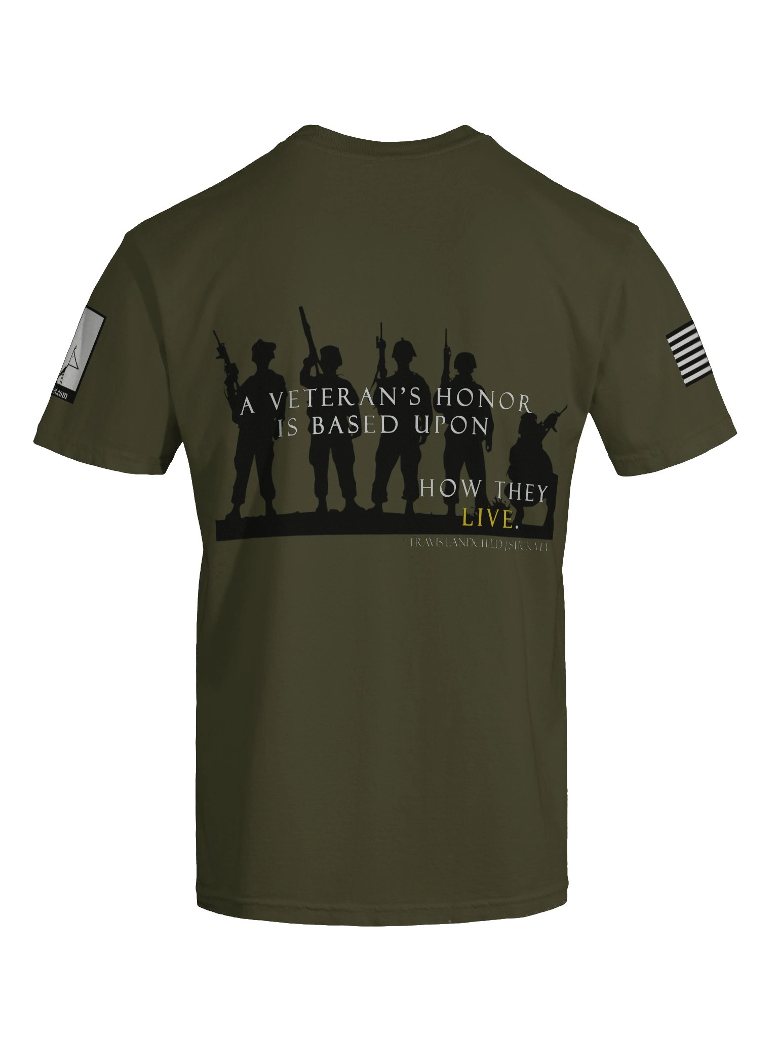 Warrior Honor Veteran Honor TShirt product image (7)