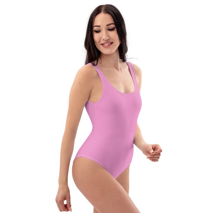 Lavender Rose One-Piece Swimsuit product image (1)