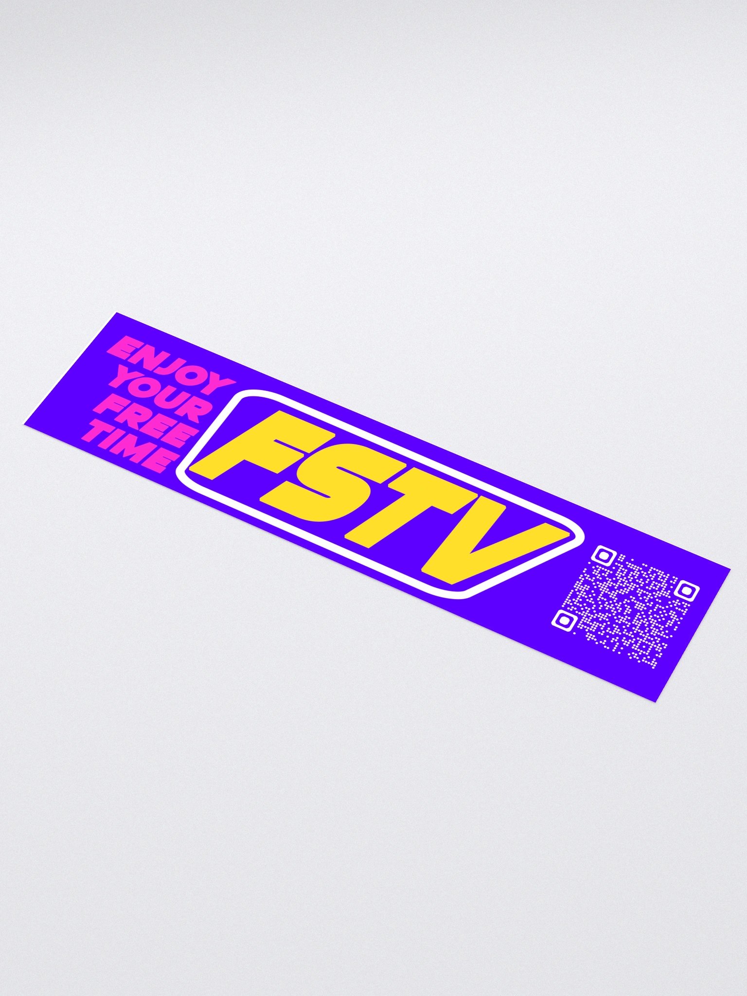 Free Space Bumper Sticker (FSTV Bold) product image (1)