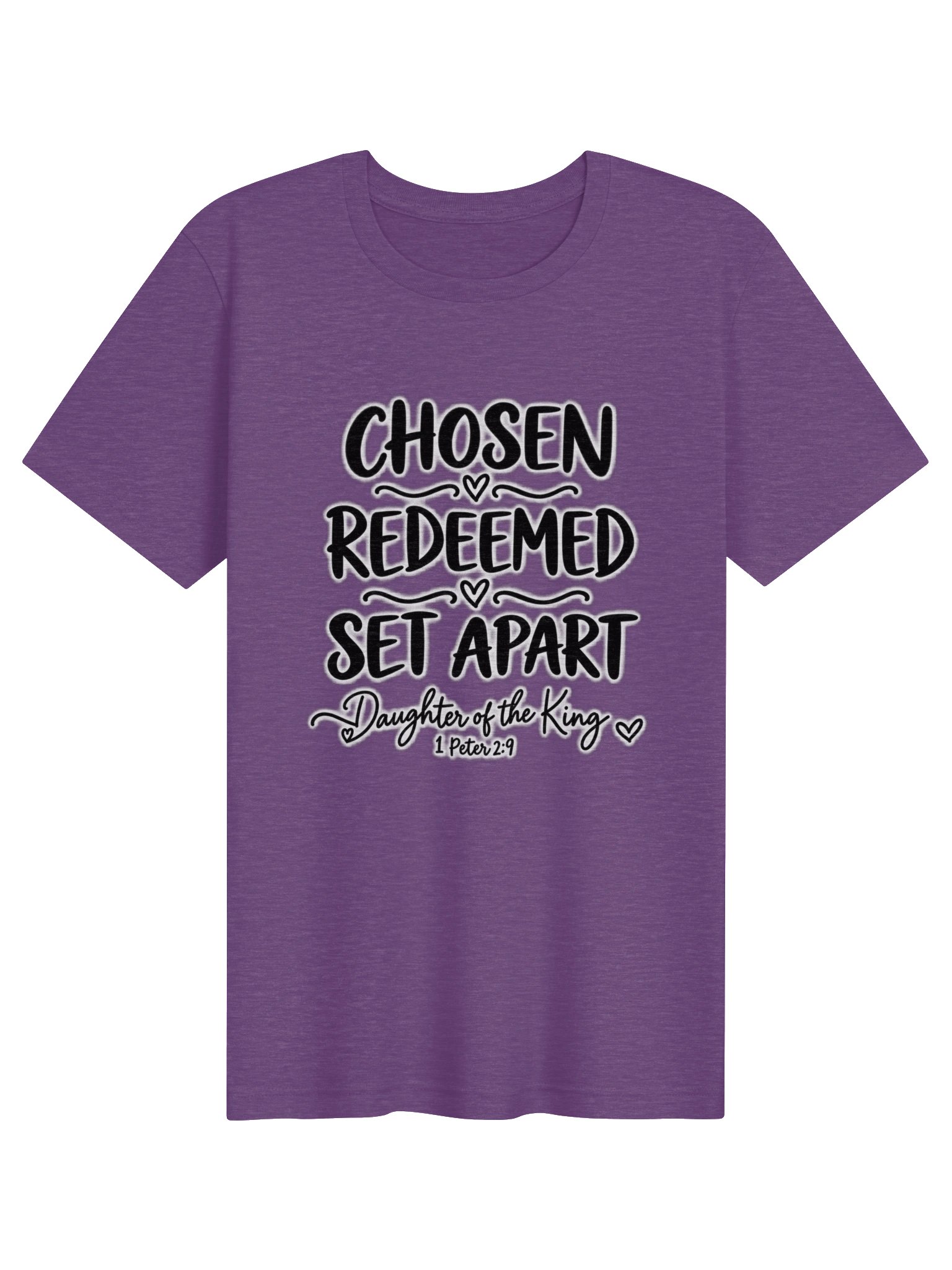 Chosen, Redeemed, Set Apart Tee | 1 Peter 2:9 product image (85)