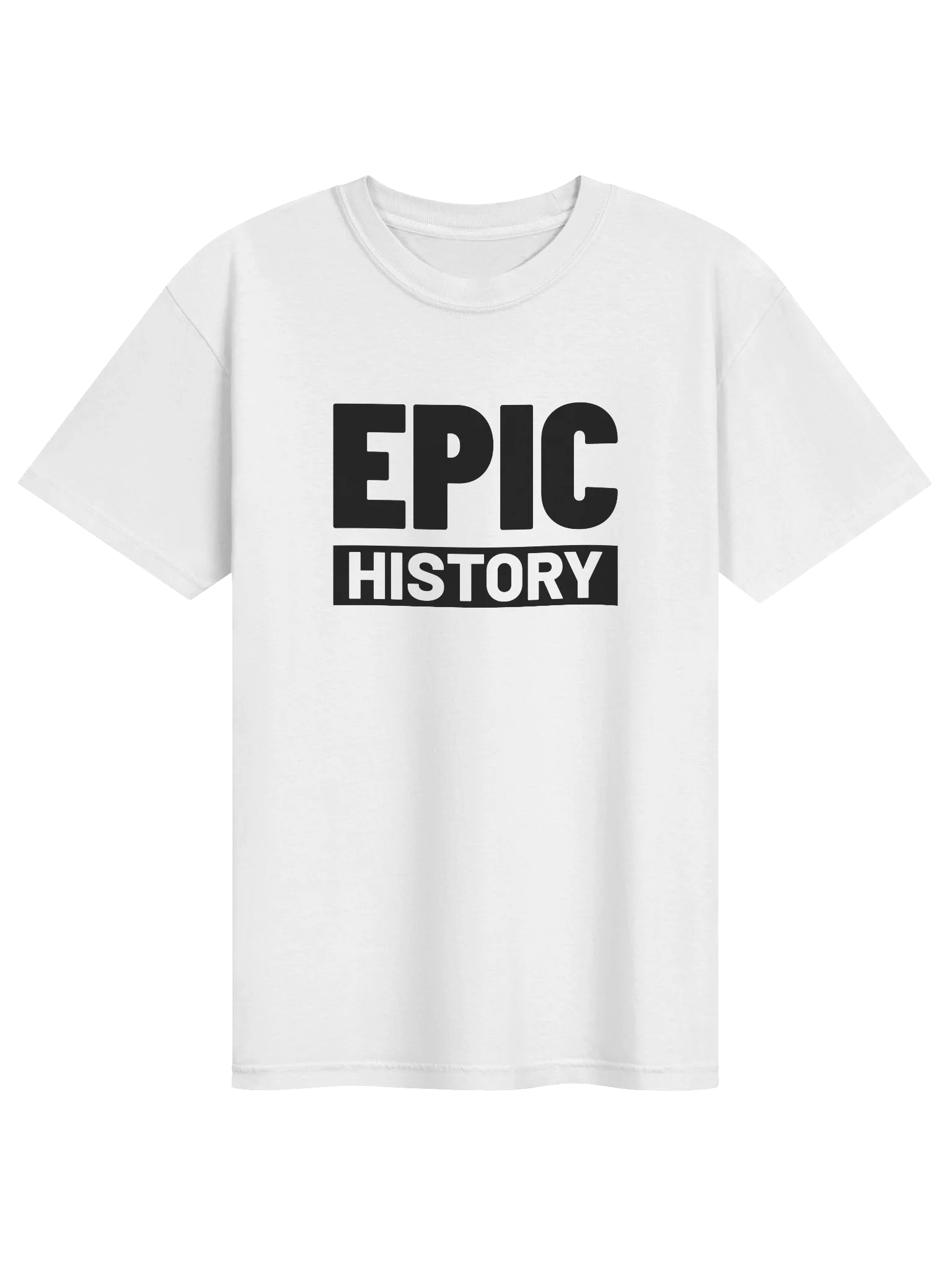 Epic History Logo - T-Shirt (Black Logo) product image (65)