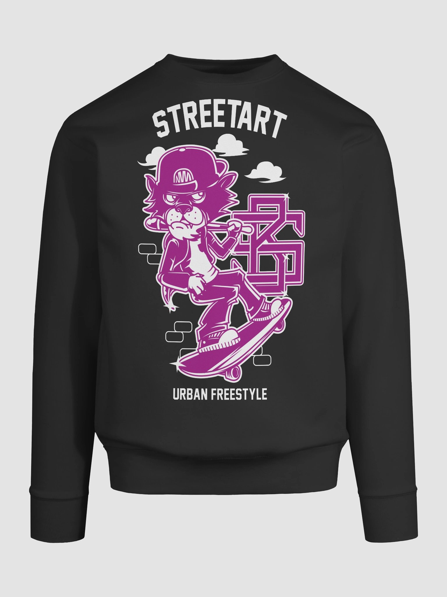 Panther Skater Street Art Sweatshirt product image (1)