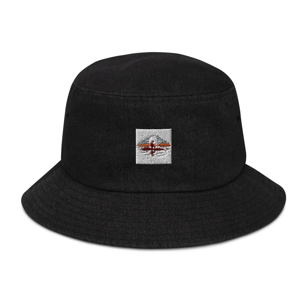Fishing Denim Bucket Hat product image (1)