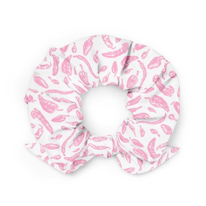 Summer Pep Scrunchie in Pink n' white product image (2)