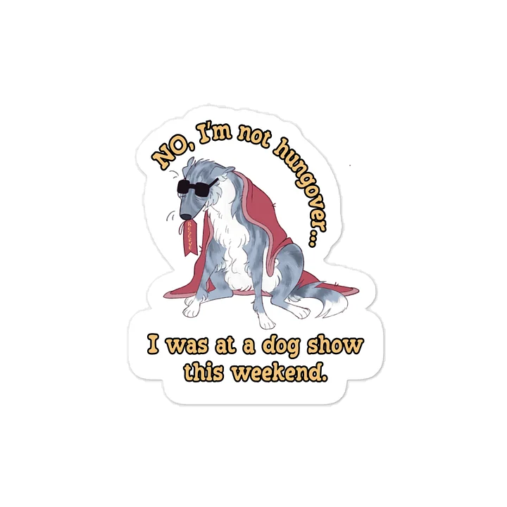 Dog Show Hangover - Silver Brindle Reserve product image (1)