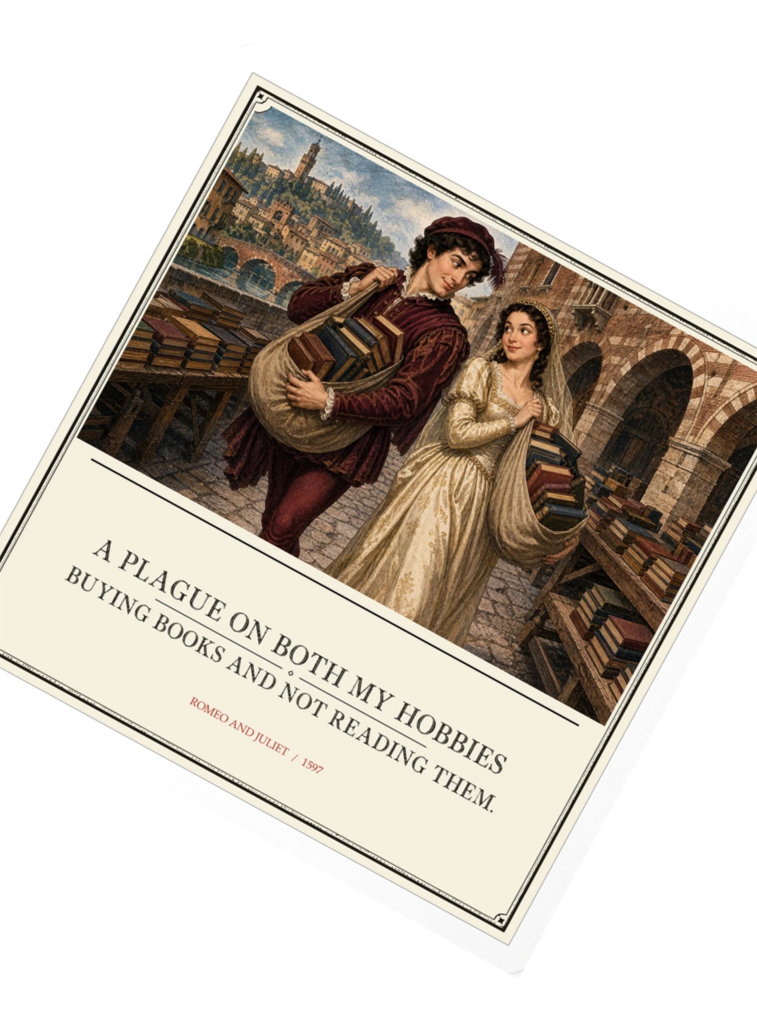 Both Hobbies -- Romeo and Juliet Sticker product image (2)