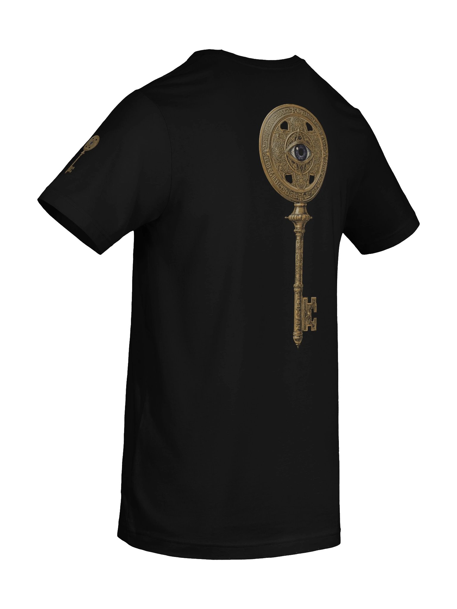 The Gatekeeper’s Key Classic T-Shirt – Back & Left Shoulder Print | Bella+Canvas 3001 product image (10)