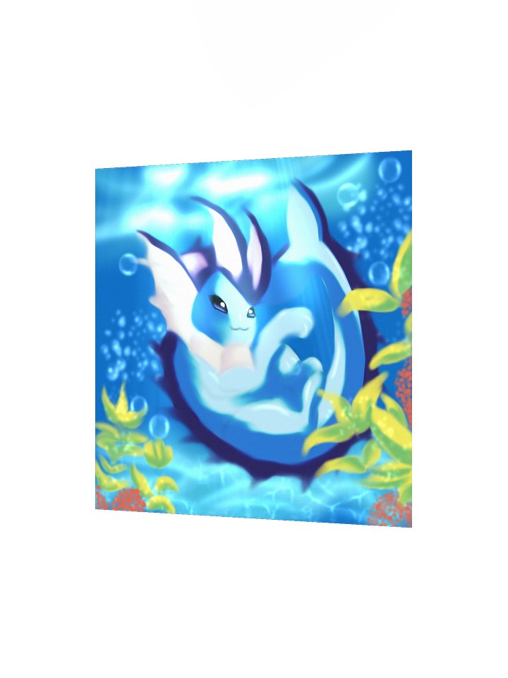 Aquatic Fusion Matte Poster product image (2)