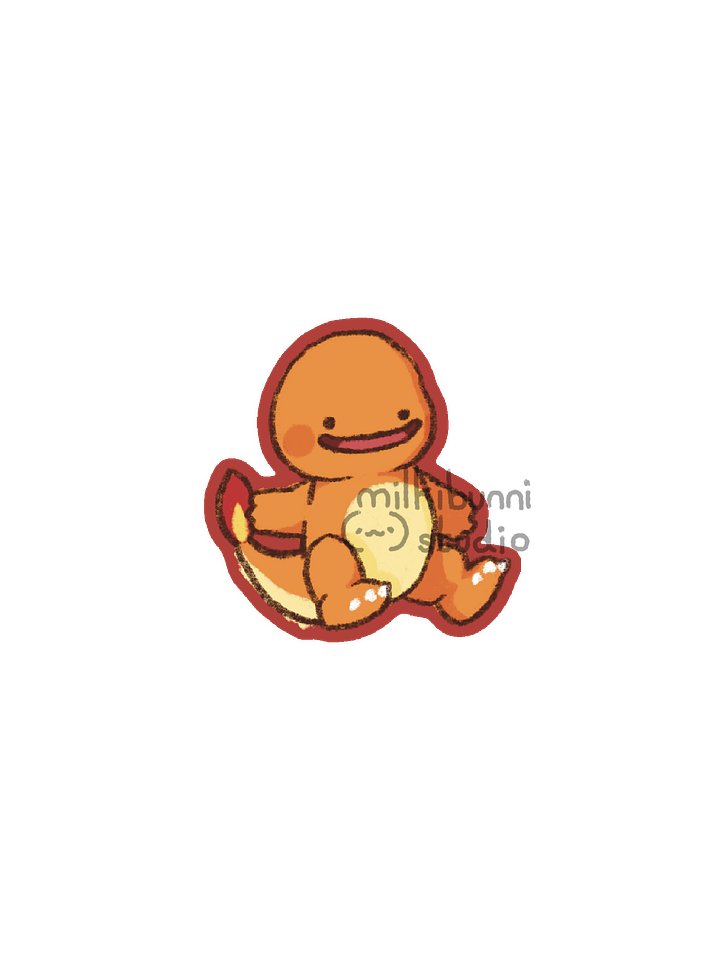 Charmander Pokopia Sticker product image (1)