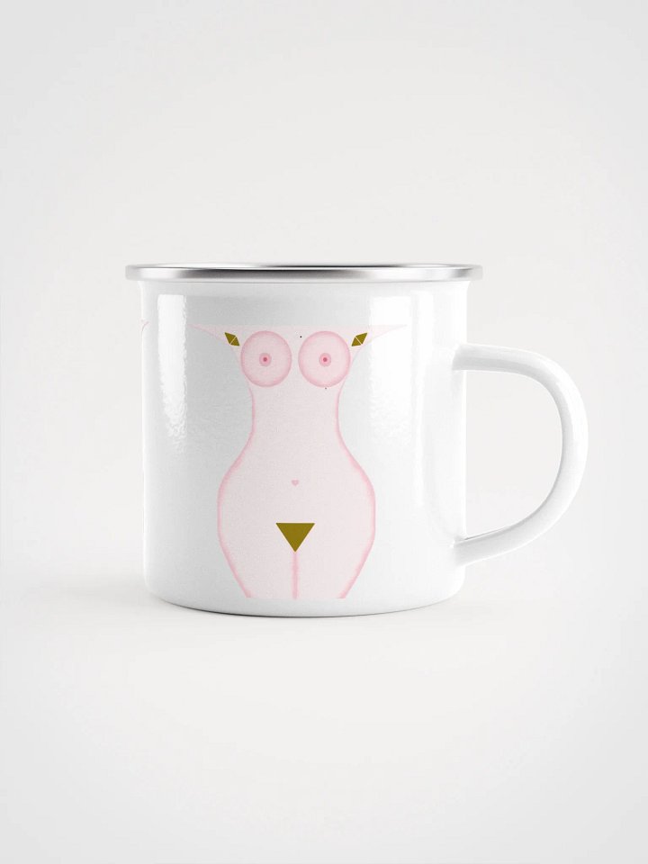 Genuine Femininity Enamel Mug product image (1)
