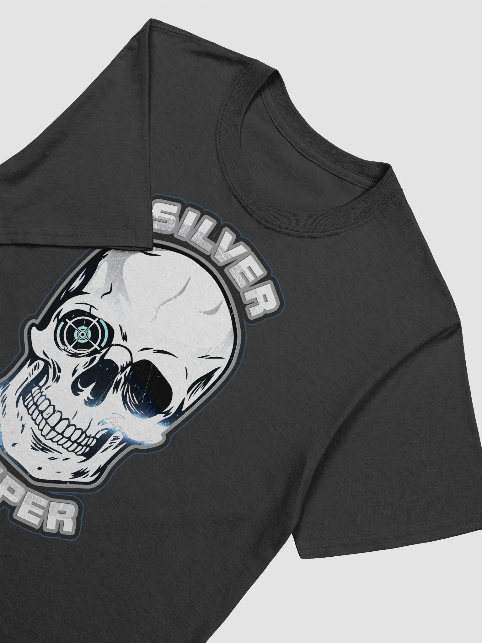 SILVER SNIPER Logo Tee- Black product image (3)