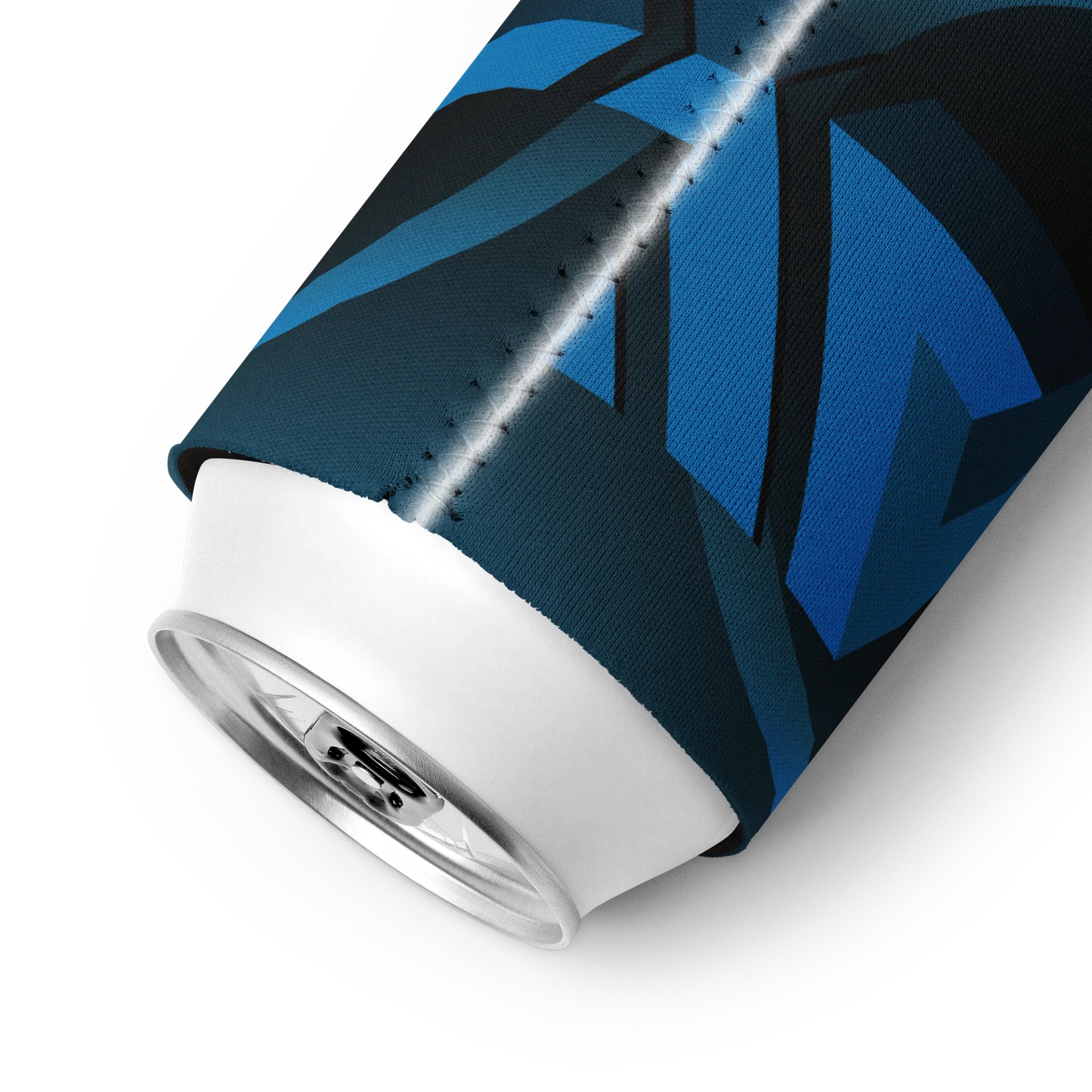 Blue Logo Design on Black Can Condom product image (6)