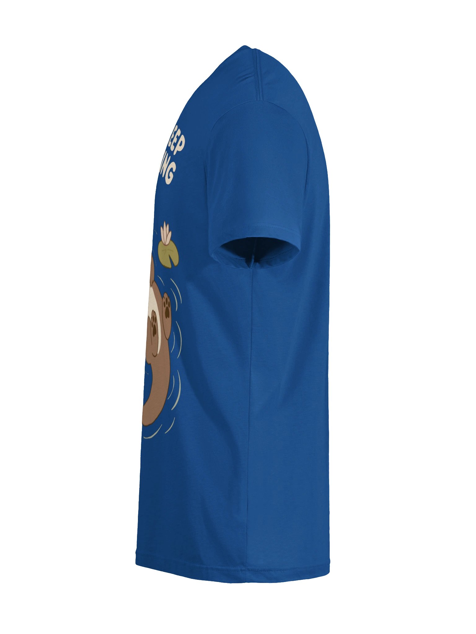 Just Keep Floating Otter Tee product image (9)