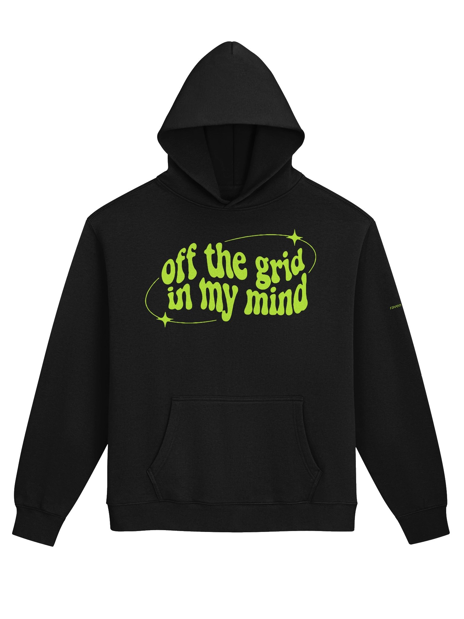 OFF THE GRID big trippy hoodie product image (1)