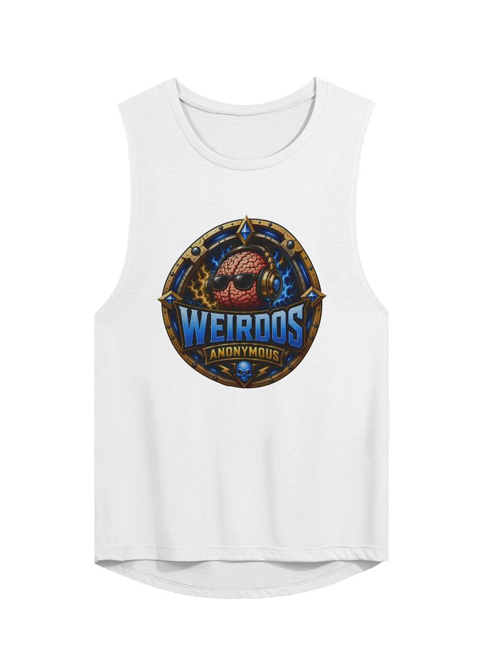 Beard__Oh Weirdos Anonymous Flowy Muscle Tank product image (1)