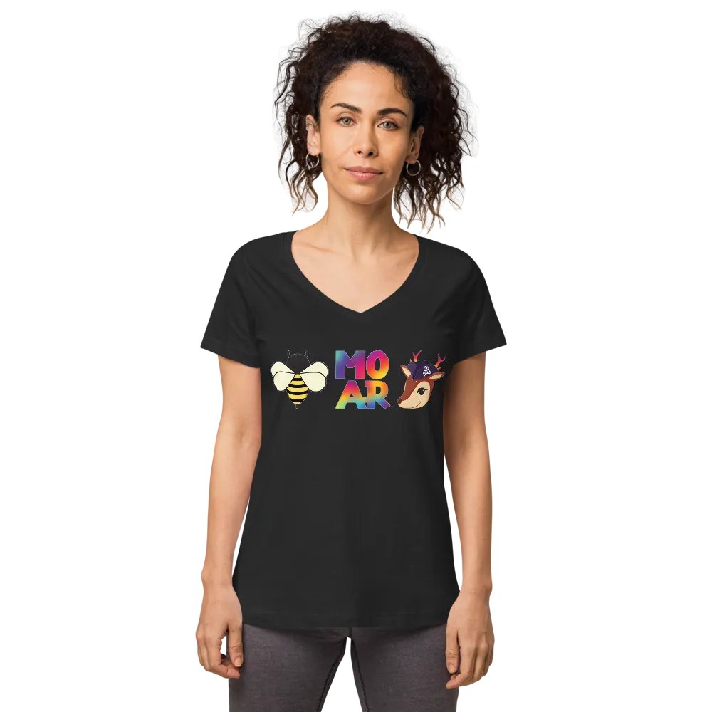 Bee Moar Pirate V-neck product image (2)