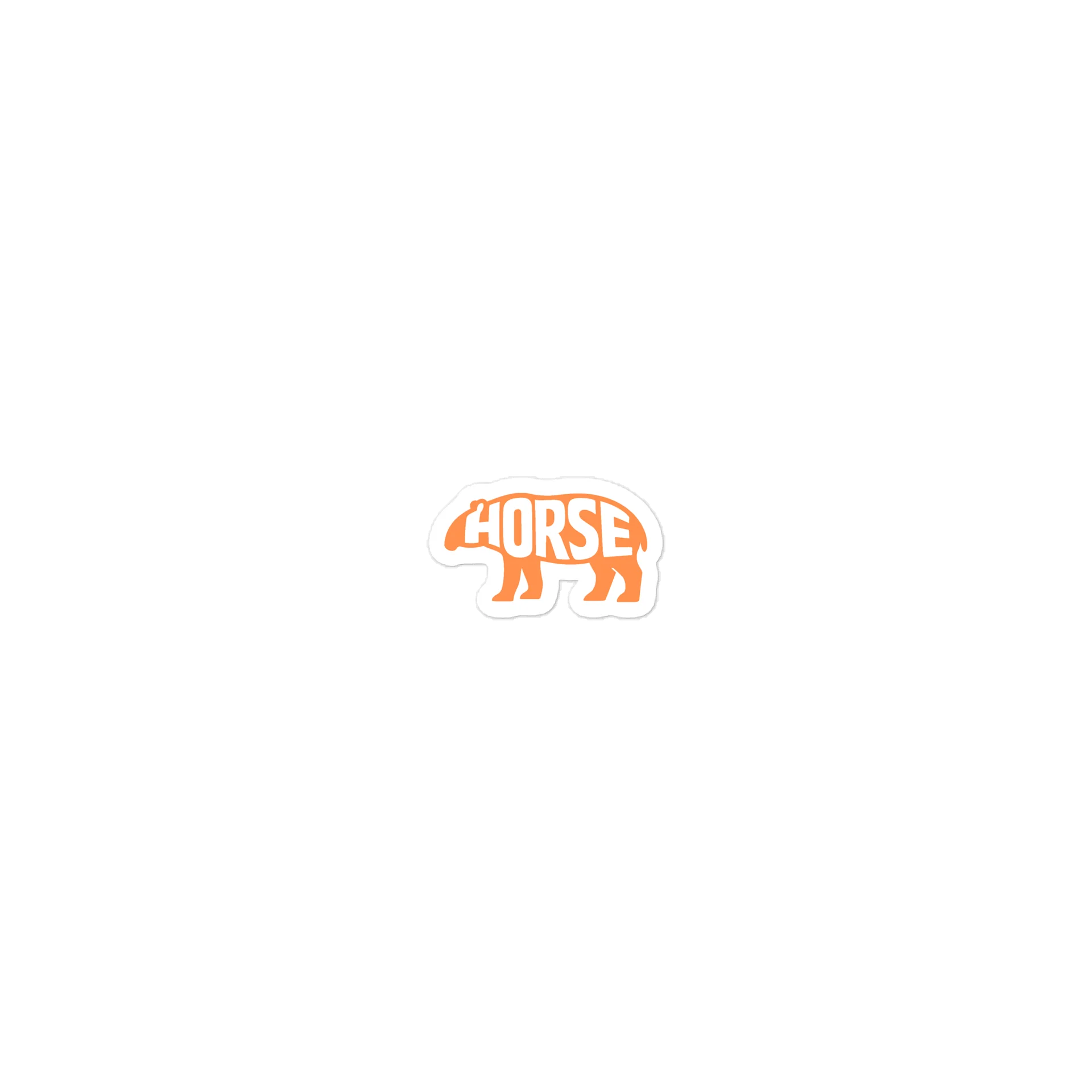 Tapir "Horse" Sticker product image (1)
