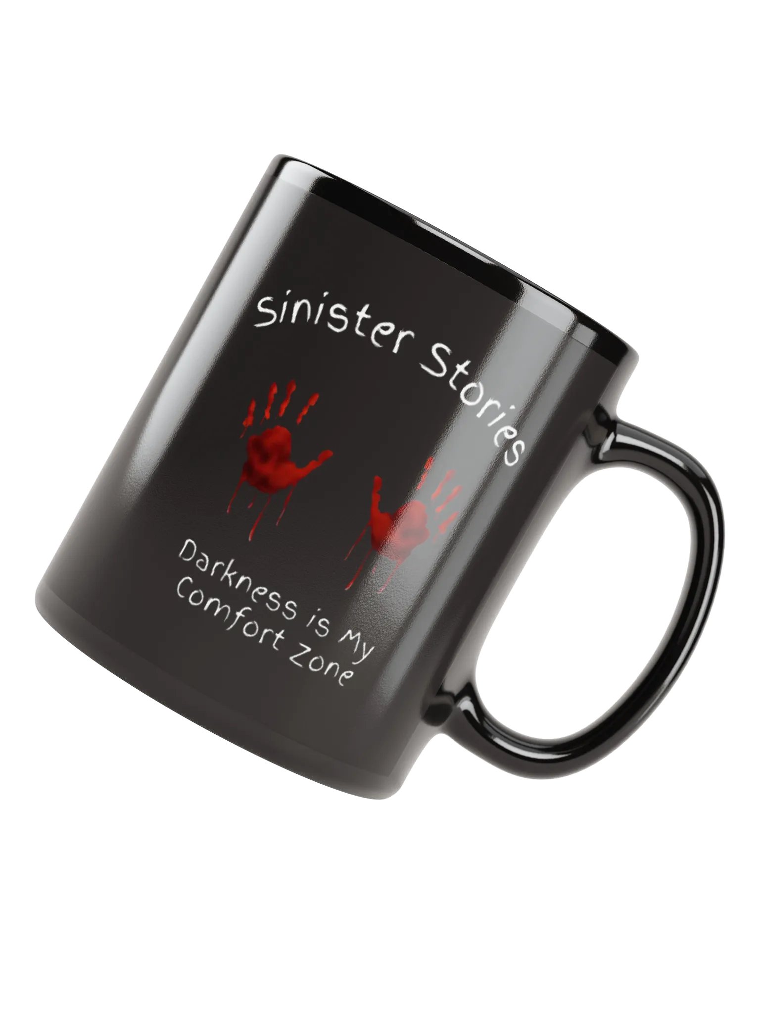"Darkness is my comfort zone" – Official Sinister Stories Mug product image (7)