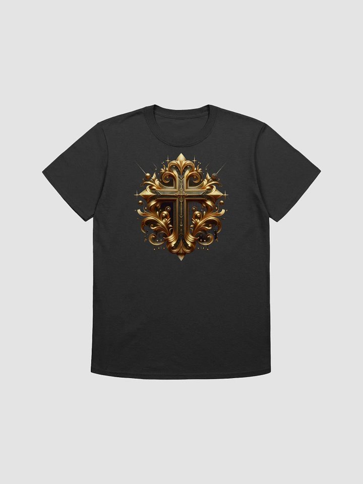 A Golden Cross - Unisex Softstyle T-Shirt #3 product image (1)