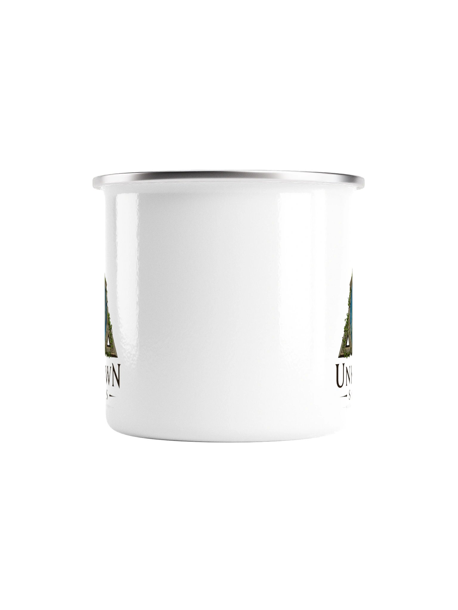 Unknown Shores Logo Tin Mug product image (2)