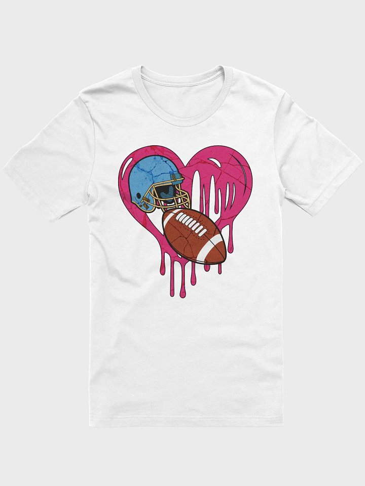 Heart Football Gridiron T-Shirt product image (1)
