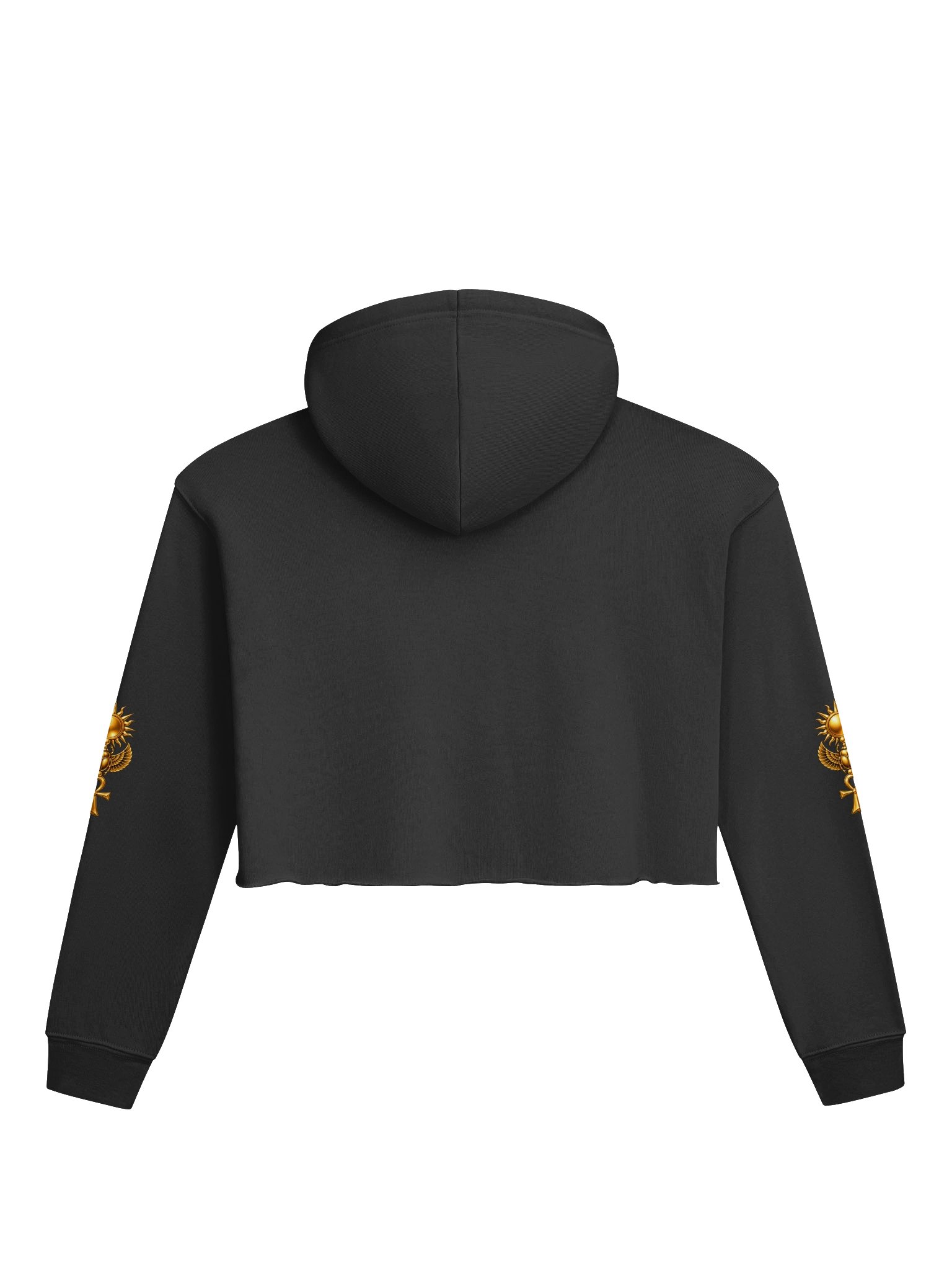 Tama-Re Village Women's Fleece Crop Hoodie product image (2)