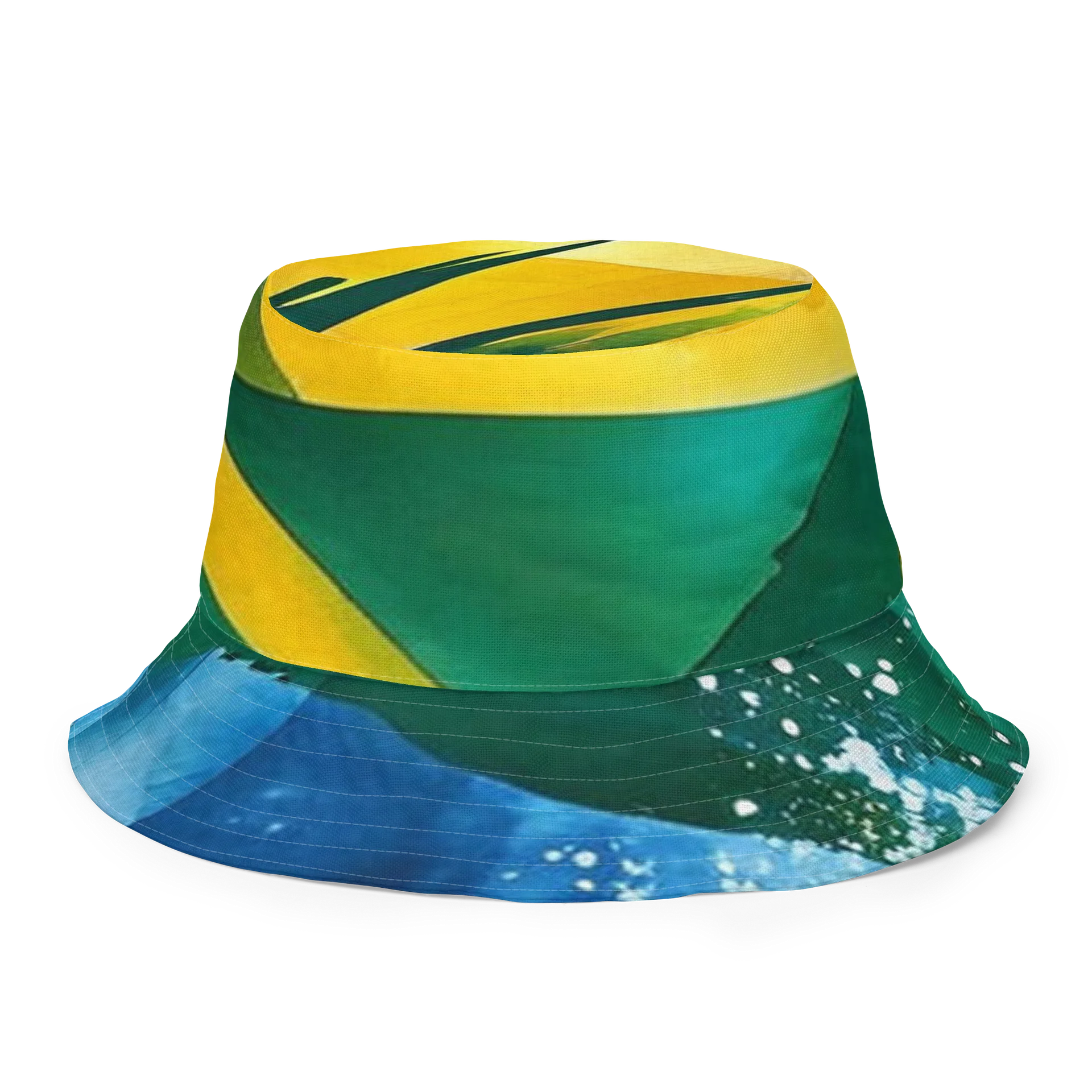 St. Vincent and the Grenadines - Abstract Diplomat Print | Reversible Bucket Hat product image (9)