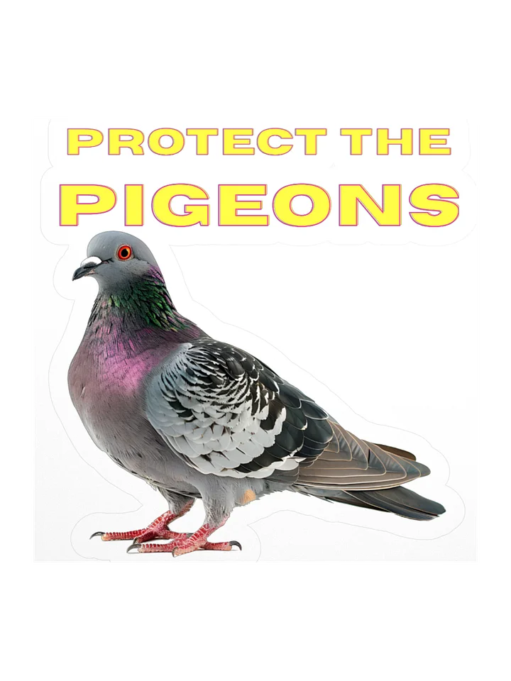 Protect The Pigeons Sticker product image (1)