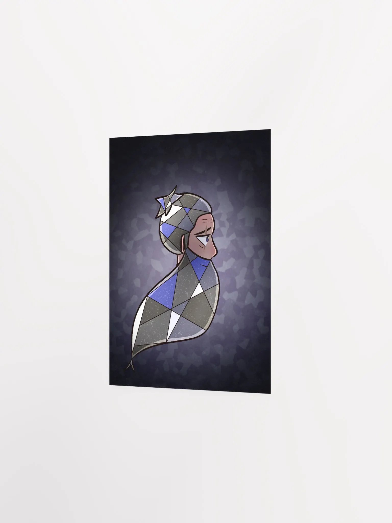 Blackbeard Stained Glass Print product image (2)