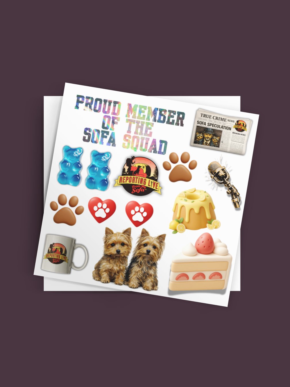 Sofa Squad Sticker Bundle Pack product image (5)